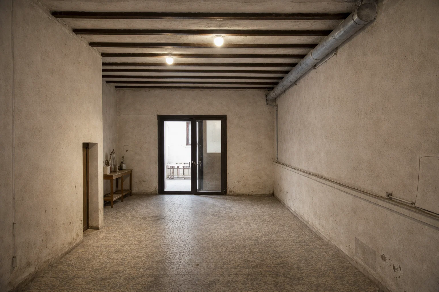 Antes de la reforma en Loft Eixample